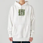 千裕アトリエ（いつもありがとう）のグリーンティーのアート　green tea art Heavyweight Hoodie