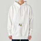 ピラミッディングデザインのｐとｄ Heavyweight Hoodie