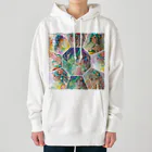 💖宇宙整体♪🌈♪こころからだチャンネル♪💖のuniversal mermaid  REINAの心の旅 Heavyweight Hoodie