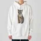 chocominのサバトラ猫のゆずくんトイレなう Heavyweight Hoodie