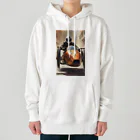 HELLOのサイドカー自走 Heavyweight Hoodie