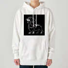 calcium369のダックスフンド Heavyweight Hoodie