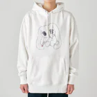 あくむ病院のしんどみうさぎちゃん Heavyweight Hoodie