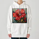 自然たいのハイビスカスめっちゃアップ Heavyweight Hoodie