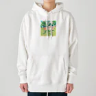 良太郎の3匹のぶぅちゃん Heavyweight Hoodie