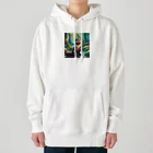 SMiLE LIFE=Y&Mの神秘的な森とカワウソ Heavyweight Hoodie