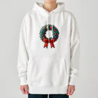 終わらない夢🌈のクリスマスリース🎄✨ Heavyweight Hoodie