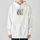 Hanaeの優しい気持ちにさせる花２ Heavyweight Hoodie