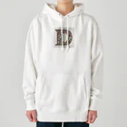 connectの幸運アルファベット　D Heavyweight Hoodie