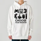 MELLOW-MELLOWのChoose your weapon Heavyweight Hoodie