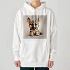 SAKU_Shopのジャーマン・シェパードの子犬 Heavyweight Hoodie