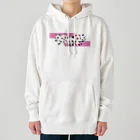 sora × 3D LEELEE Shopのスーパー戦隊（桃/千鳥格子） Heavyweight Hoodie