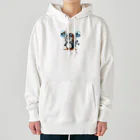 JUN-yの空を飛びたいペンギン Heavyweight Hoodie