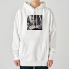 ZZRR12の「猫耳の魔女の叡智と冒険」 ： "The Wisdom and Adventure of the Cat-Eared Witch" Heavyweight Hoodie