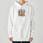 自然の非日常の走るフェレット Heavyweight Hoodie