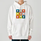 くらきち ONLINE SHOPのねこタイツ 3 × 3 Heavyweight Hoodie