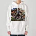 こまイヌ屋たちの十二神将バサラロボ Heavyweight Hoodie