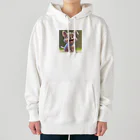 sobamaniaのスマイルドッグ Heavyweight Hoodie