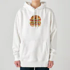 ひとやすみ　らいふのハンバーガーねこ Heavyweight Hoodie