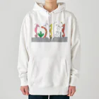 森図鑑の[森図鑑] 仲間に入れて（背景なし） Heavyweight Hoodie