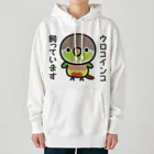 いんこ屋堂のウロコインコ飼っています（パイナップル） Heavyweight Hoodie