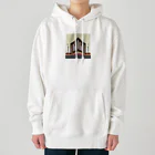 ほっこり絵音舎のドット絵風パイプオルガン Heavyweight Hoodie