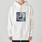 神秘的な動物達の神秘的な鹿 Heavyweight Hoodie