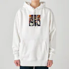 aitakazuhitoのドラム Heavyweight Hoodie