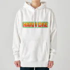 てくのちゃんのHARDCOREピンクのクマちゃん Heavyweight Hoodie