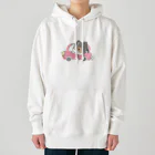 ゆるゆるどうぶつのお出かけぱぴちゃん Heavyweight Hoodie