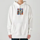 shigetomeのビビッド・ヴァレンシア Heavyweight Hoodie