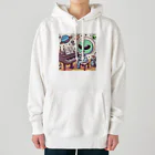 おふざけのピアノ弾く宇宙人 Heavyweight Hoodie