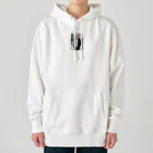 ほっこりアニメマートの白髪メガネ男子 Heavyweight Hoodie