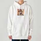 パパショップのネコ消防士 Heavyweight Hoodie