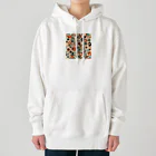 テケテケのアトミック柄グッズ Heavyweight Hoodie