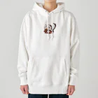 riyuriyu214のチョコエナガ Heavyweight Hoodie