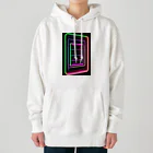 Association Against Mirroring SelfiesのAbstract_Neonsign Heavyweight Hoodie