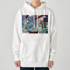 きなこもちの小屋２号店の海の中の家の鍋パーティー Heavyweight Hoodie