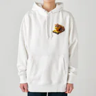 masaki1019のおひるね猫 Heavyweight Hoodie