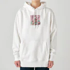 星パンダショップのほわほわマカロンうさぎ Heavyweight Hoodie