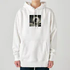 狼ショップの凍てつく月狼 Heavyweight Hoodie