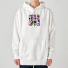 カラフルパンダズのカラフルパンダ大集合！ Heavyweight Hoodie