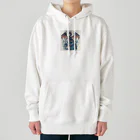 comati12の城と龍 Heavyweight Hoodie