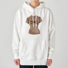 ファンシーTシャツ屋の水玉メガネ柄シャツ Heavyweight Hoodie