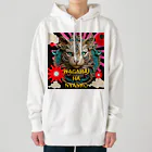 55kentanの吾輩は猫だんべな Heavyweight Hoodie