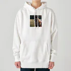 UDRUMSの音楽好きの馬 Heavyweight Hoodie