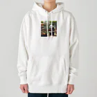 ycm02111968の「食欲をそそるパンダが食事を運びます！」 Heavyweight Hoodie