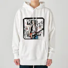 ロック堂のギターガール Heavyweight Hoodie