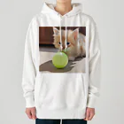 SkyBlueのもふもふな子猫 Heavyweight Hoodie