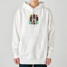 takecooの和服女子 Heavyweight Hoodie